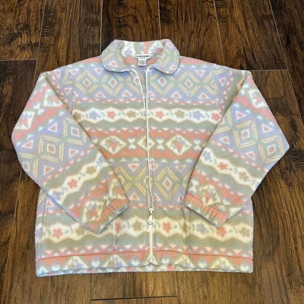 Vintage 90’s Alfred Dunner zip up fleece